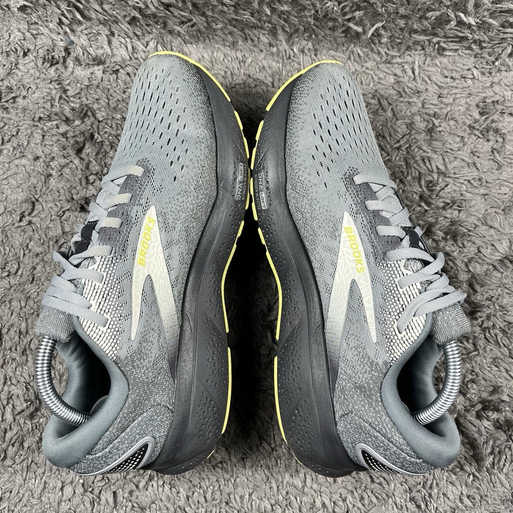 Brooks Ghost 16 Men's Size 9 2E Running Shoes Gray - Picture 4 of 8